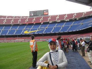 Stadion Nou Camp FC Barcelona Spanyol